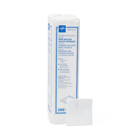Medline Deluxe Nonsterile Nonwoven Gauze Sponges - BeHope