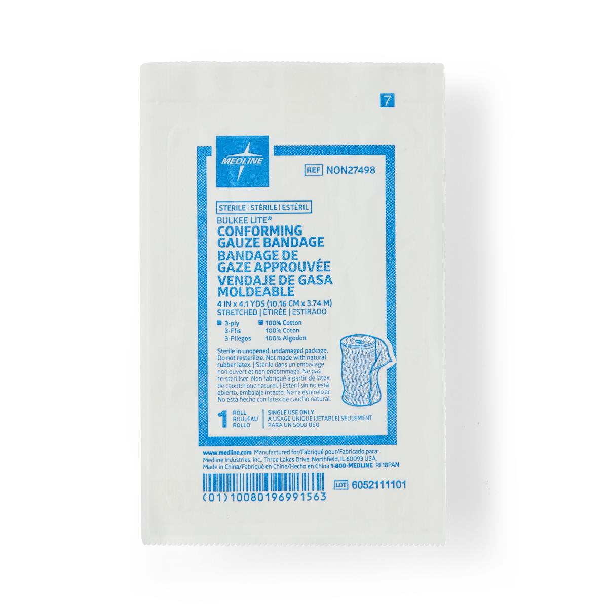 Bulkee Lite Sterile Cotton Conforming Bandages