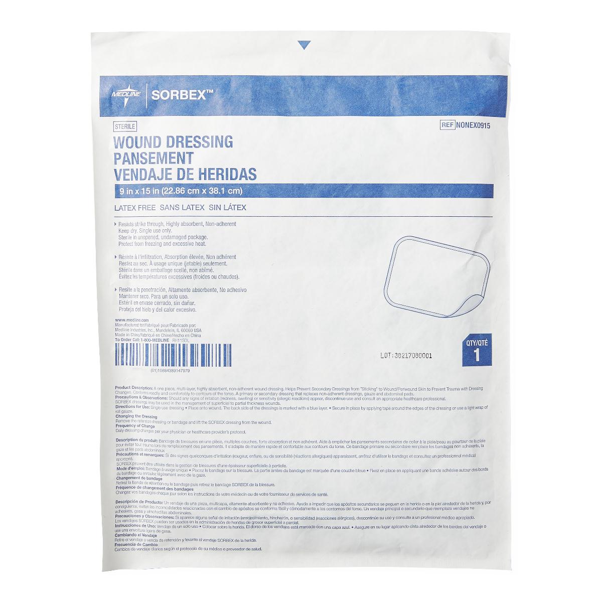 Sorbex Sterile Absorbent Dressings - BeHope