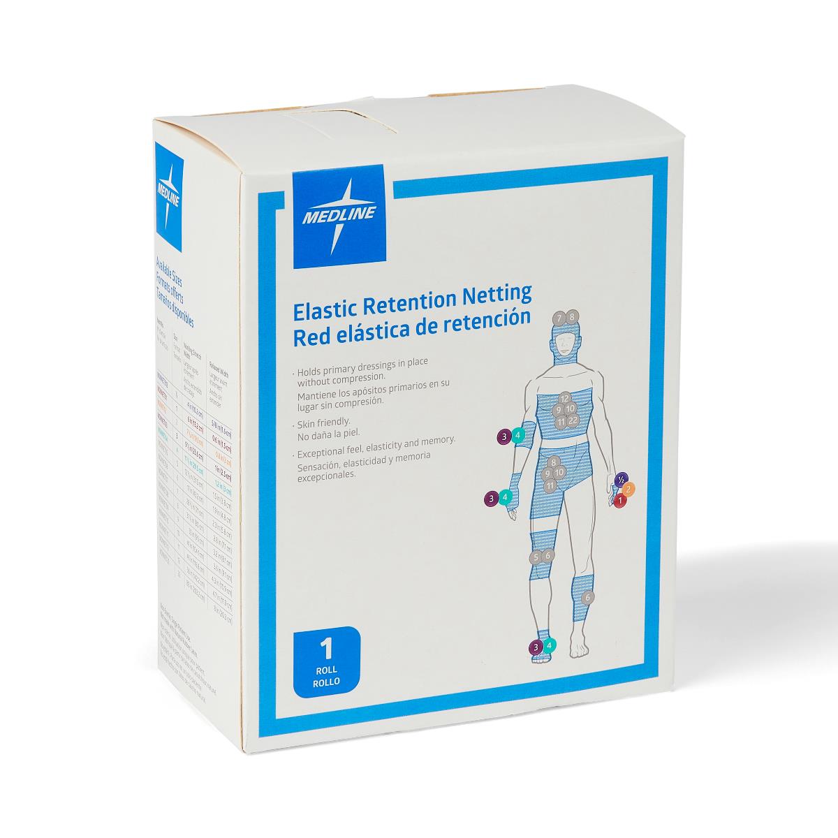 Medline Stretch Tubular Elastic Dressing Retention Nets