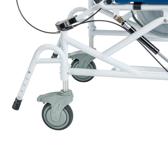 Tilting Aluminum Rehab Shower Chair Commode - BeHope