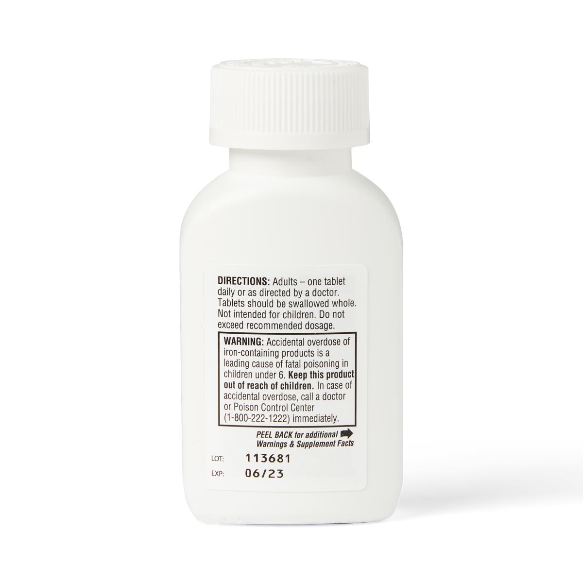 Vitron-C High-Potency Iron Dietary Supplement Plus Vitamin C