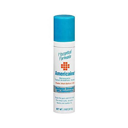 Americaine Benzocaine Topical Anesthetic Aerosol Spray