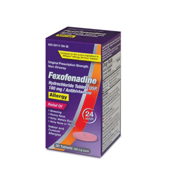 Fexofenadine Allergy Tablets