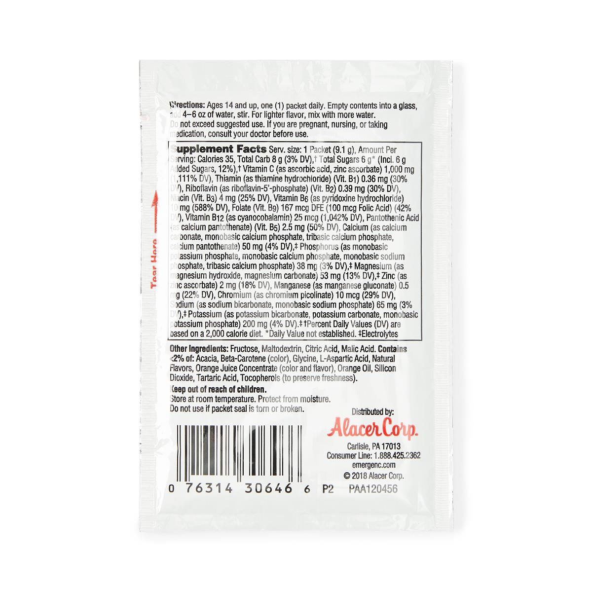 Emergen-c Vitamin C Supplement - BeHope