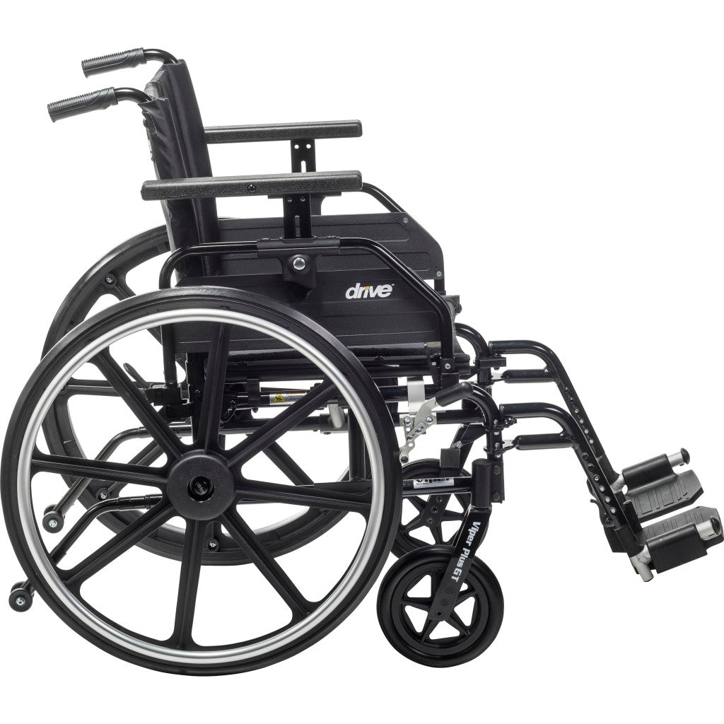 Viper Plus Gt Wheelchair With Universal Armrests - BeHope