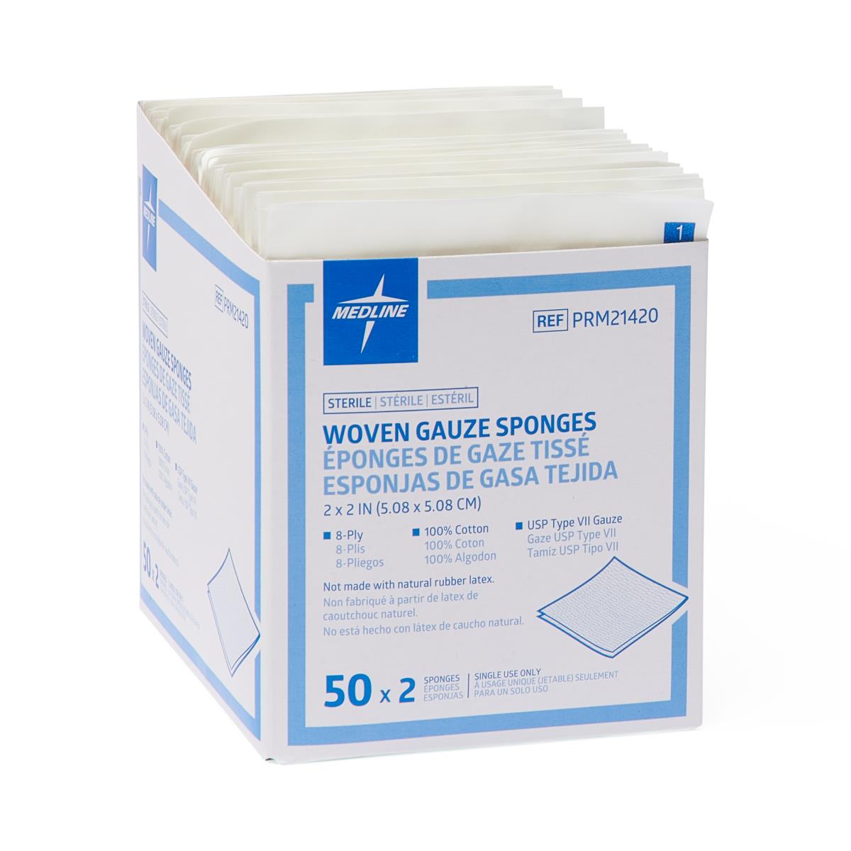 Medline Woven Sterile Gauze Sponges - BeHope