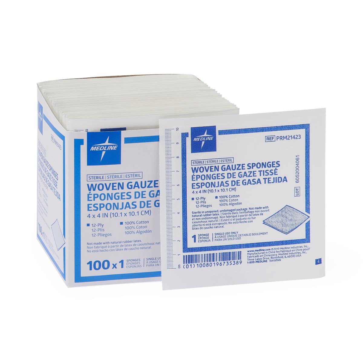 Medline Woven Sterile Gauze Sponges - BeHope