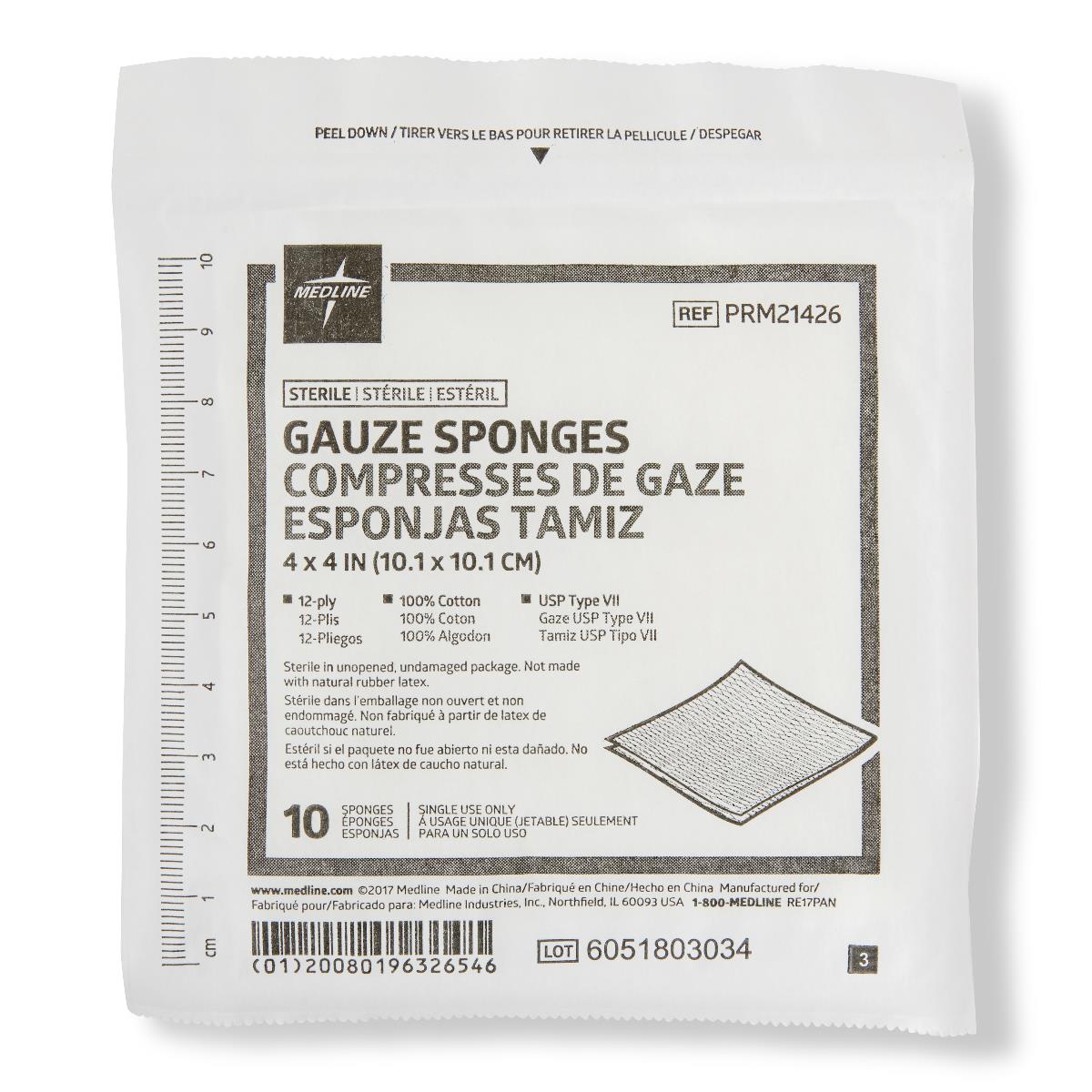 Medline Woven Sterile Gauze Sponges - BeHope