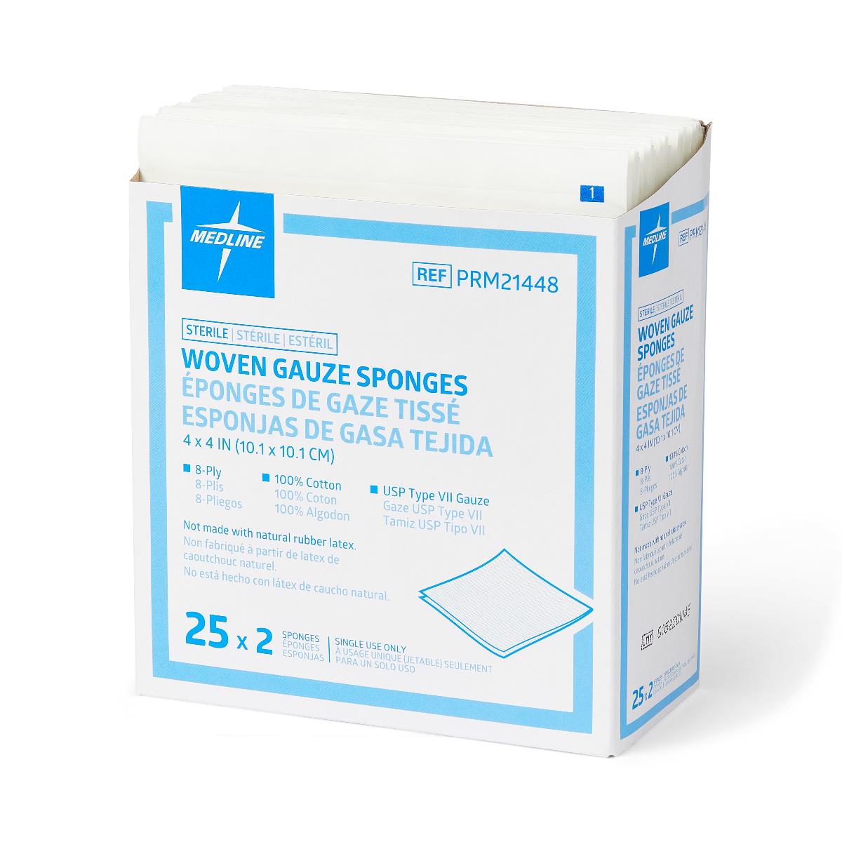 Medline Woven Sterile Gauze Sponges