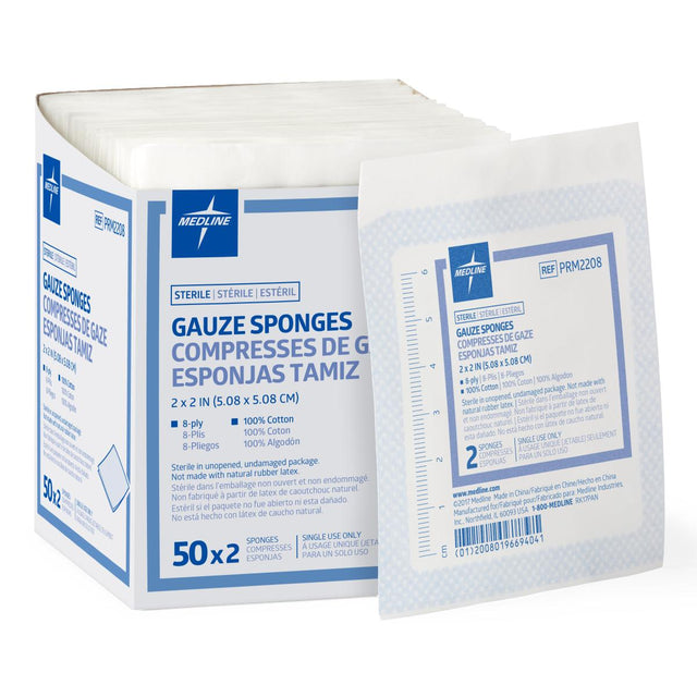 Medline Sterile Woven Gauze Sponges - BeHope