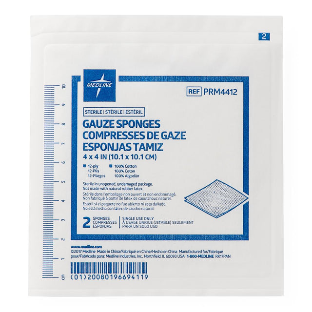 Medline Sterile Woven Gauze Sponges - BeHope