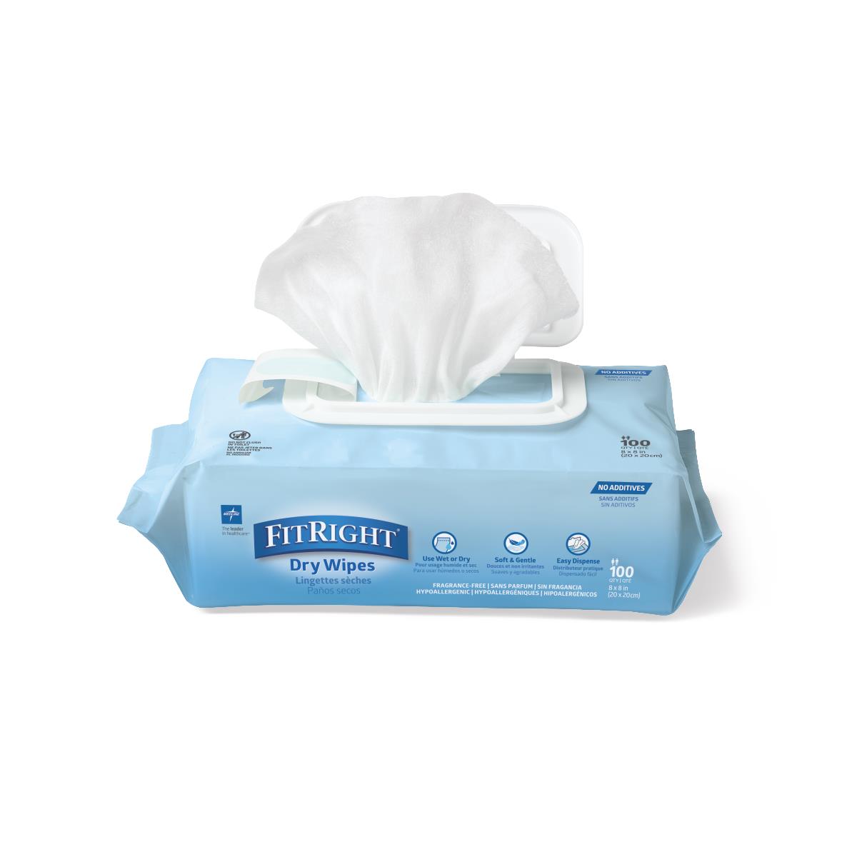 Fitright Dry Wipes - BeHope