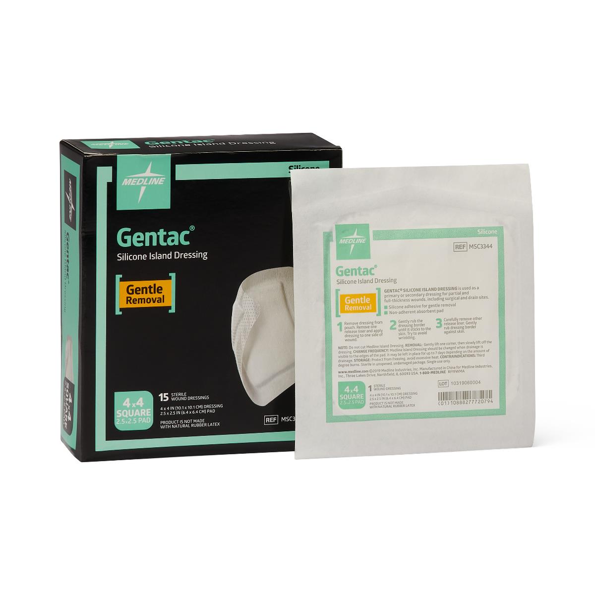 Gentac Silicone Island Wound Dressings - BeHope