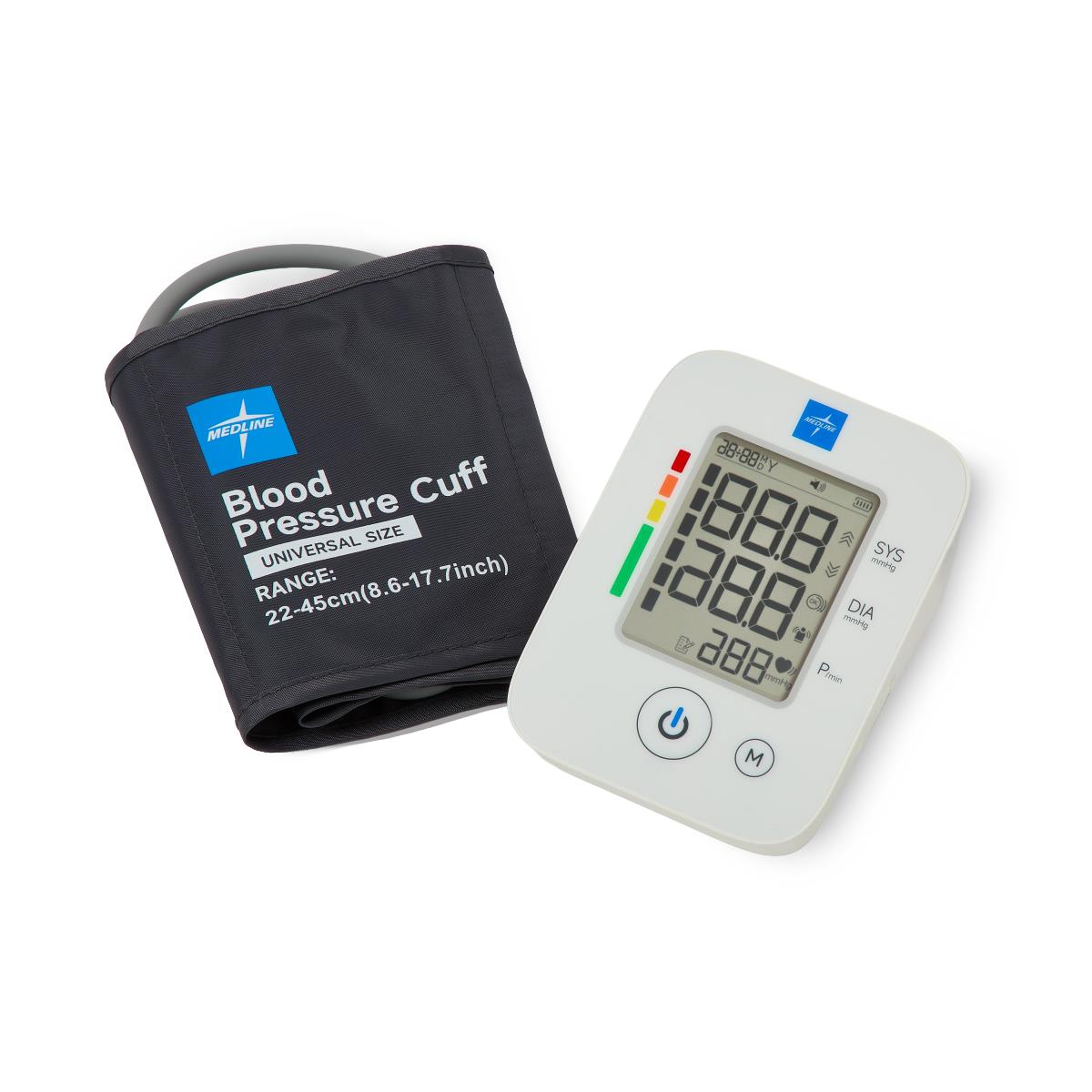 Medline Digital Blood Pressure Monitor with Talking Feature - BeHope