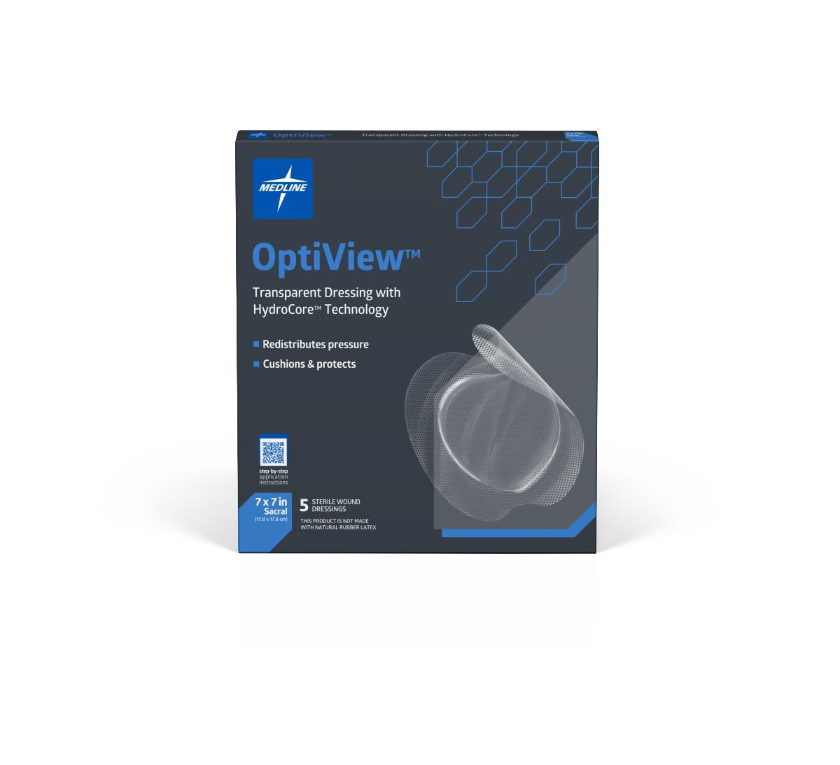 OptiView Transparent Wound Dressings with HydroCore Technology - BeHope