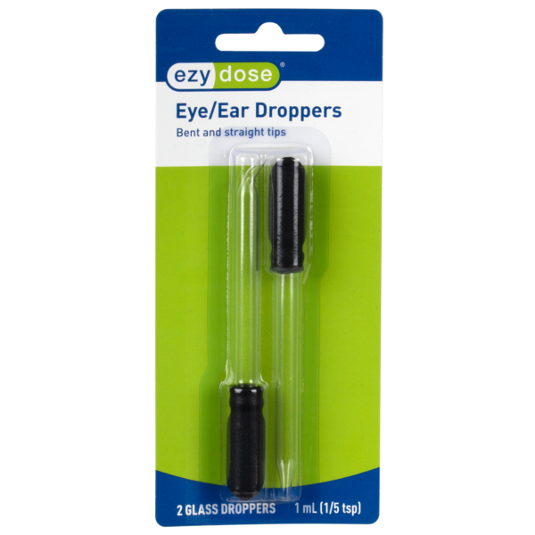 Medicine Dropper Kit Bent & Straight-tip Glass Medicine , 1 Ml - Behope