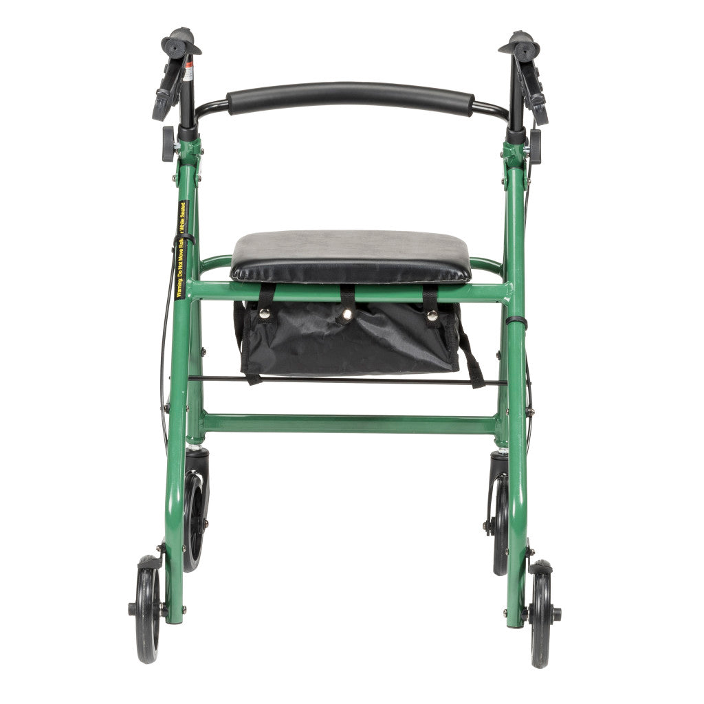 Aluminum Rollator, 6" Casters -BeHope