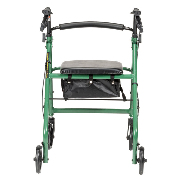 Aluminum Rollator, 6" Casters - BeHope