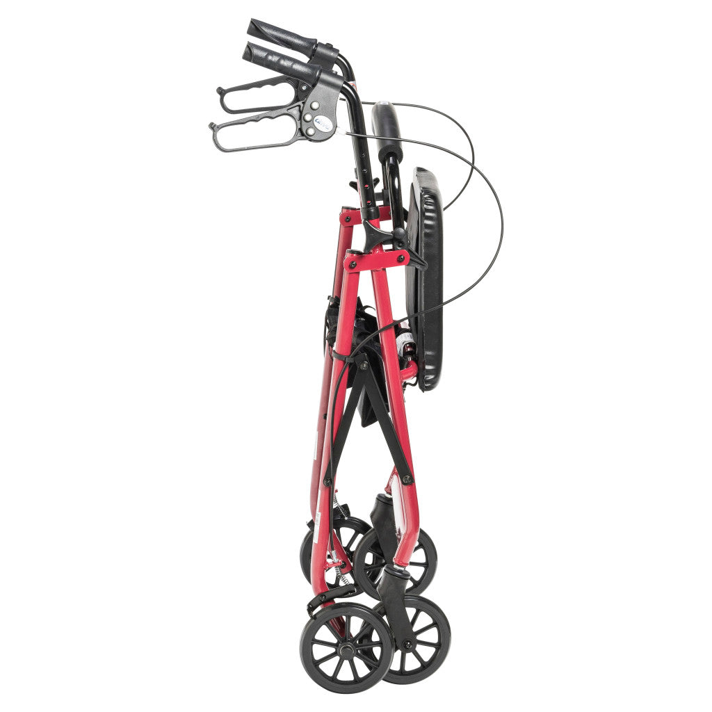 Aluminum Rollator, 6" Casters -BeHope