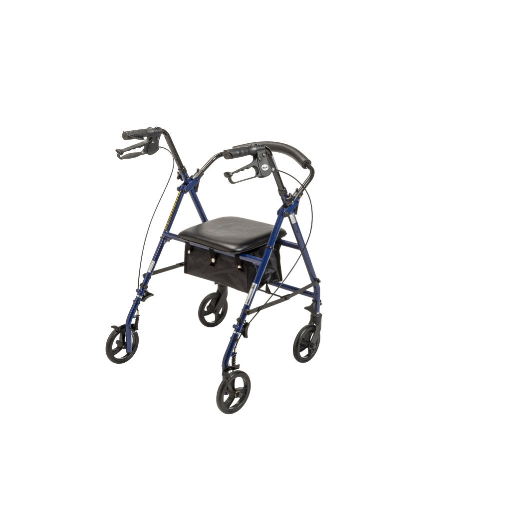 Steel Rollator with 6” Wheels, Knockdown -BeHope