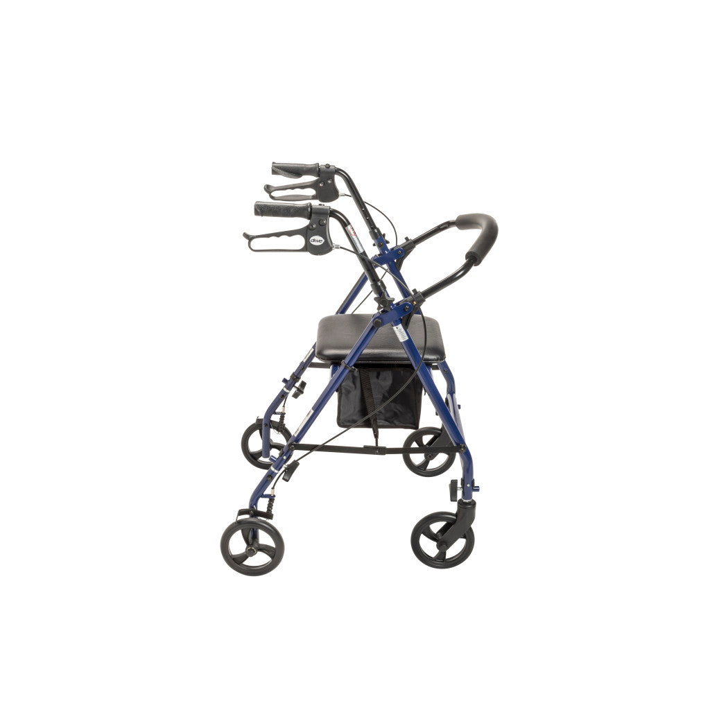 Steel Rollator with 6” Wheels, Knockdown -BeHope