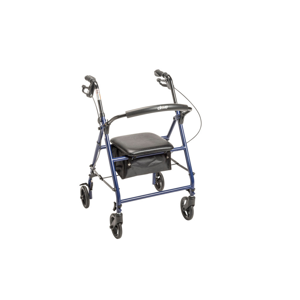 Steel Rollator with 6” Wheels, Knockdown -BeHope