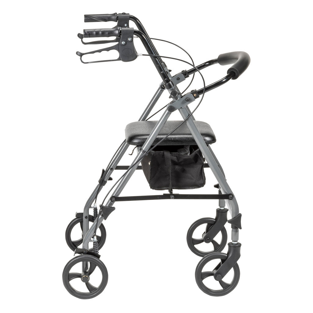 Steel Rollator with 6” Wheels, Knockdown -BeHope