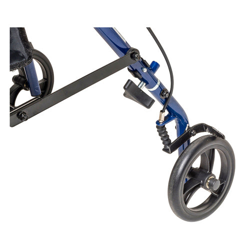 Rollator Steel Blue W/6 Whls Knocked-down - BeHope