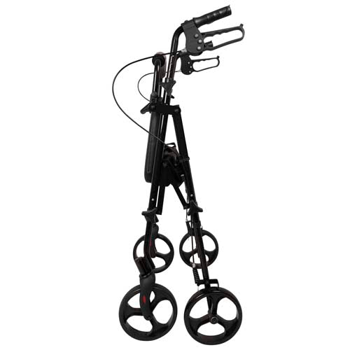 Rollator Aluminum Height Adjustable Black - BeHope