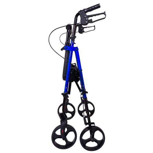 Rollator Aluminum Height Adjustable Blue - BeHope
