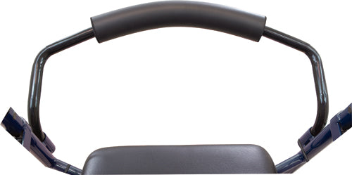 Rollator Steel 6 Wheels Blue 300 Lb. Weight Cap - BeHope