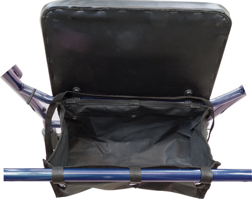 Rollator Steel 6 Wheels Blue 300 Lb. Weight Cap - BeHope