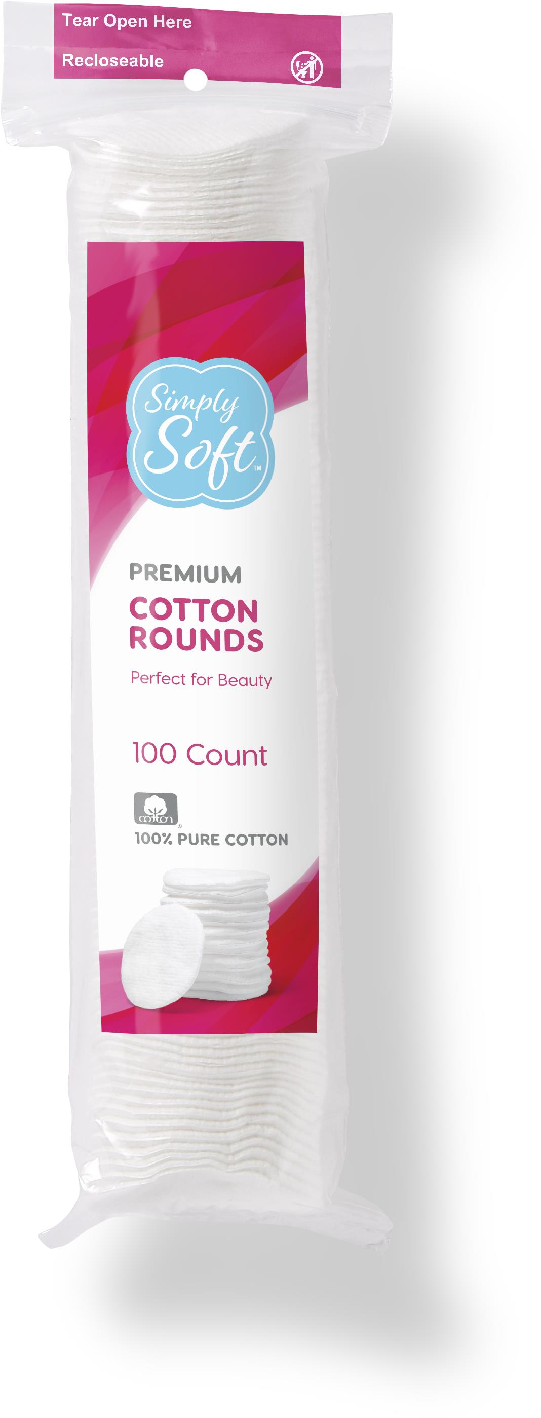 Medline Simply Soft Cotton Rounds - BeHope