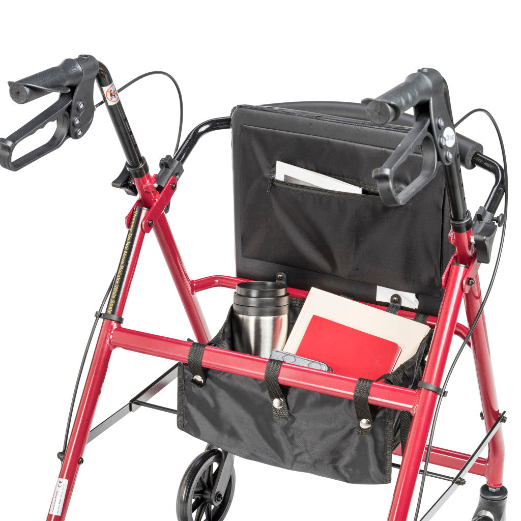 Adjustable Height Rollator, 6" Casters - BeHope