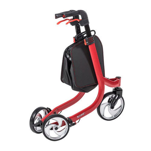 Nitro 3-wheel Folding Aluminum Rollator - BeHope