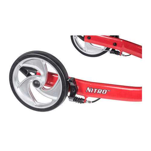 Nitro 3-wheel Folding Aluminum Rollator - BeHope