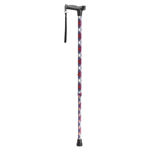 Comfort Grip Cane Patriotic Fashion Cane - Patriotic Usa - BeHope