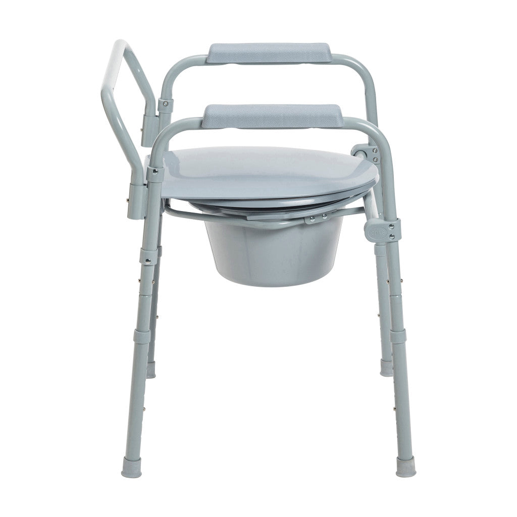Folding Steel Commode -BeHope