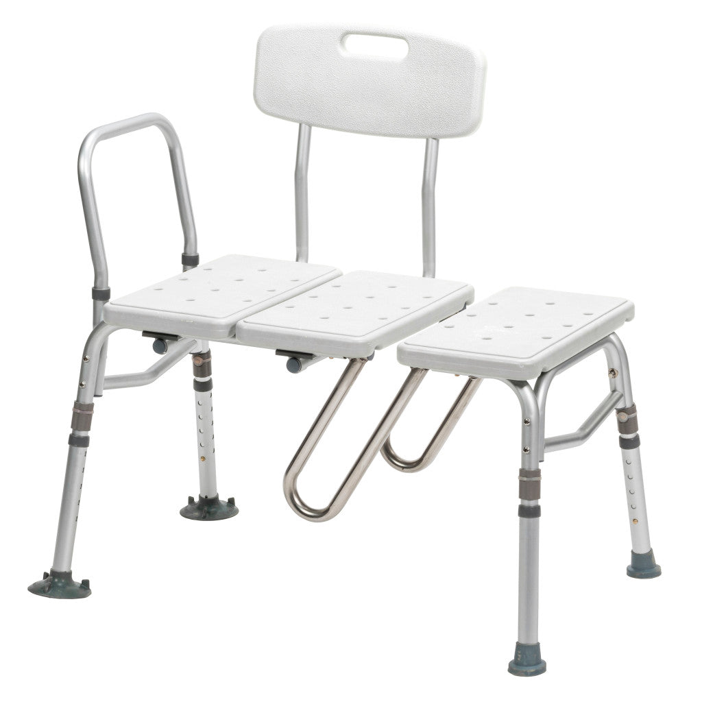 Splash Defense™ Transfer Bench with Curtain Guard Protection -BeHope