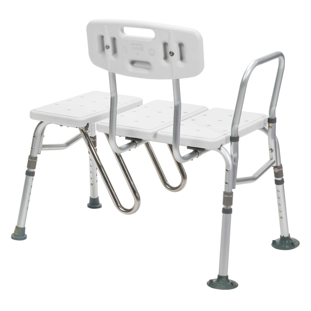 Splash Defense™ Transfer Bench with Curtain Guard Protection -BeHope