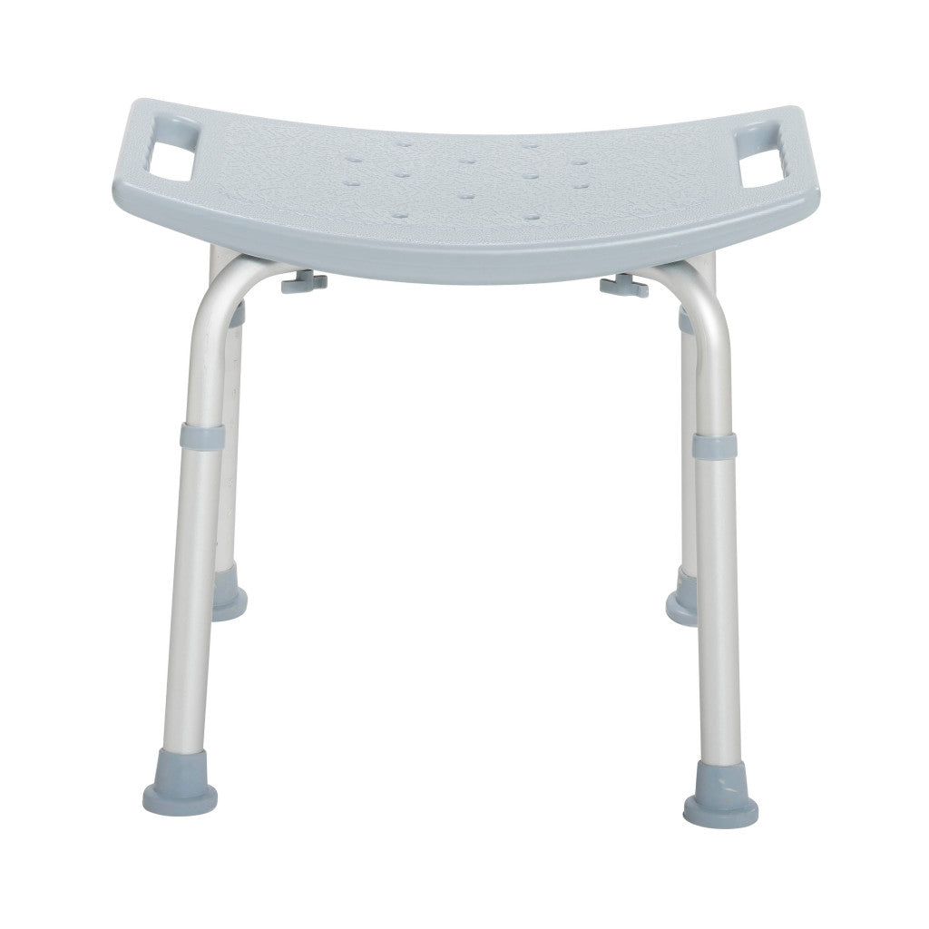 Deluxe Aluminum Shower Bench Without Back - BeHope