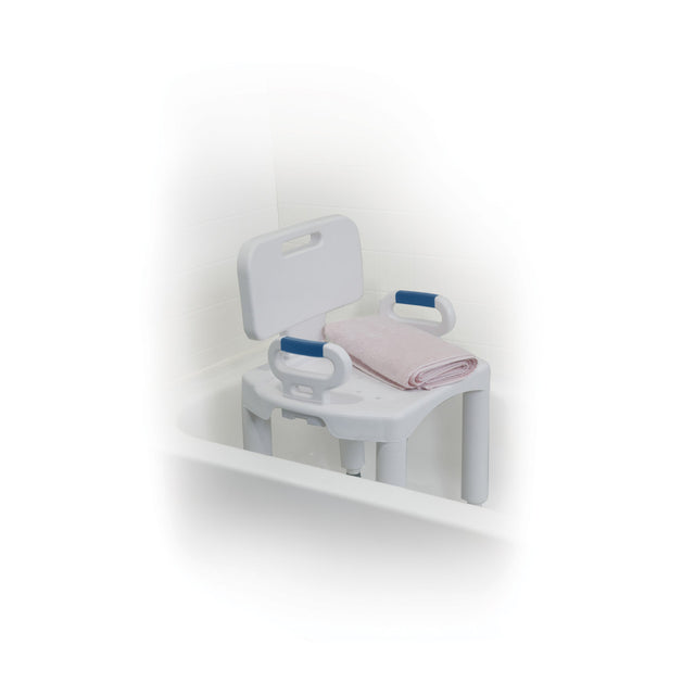 Premium Series Shower Chair With Back And Arms - BeHope