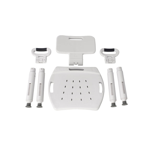 Premium Series Shower Chair With Back And Arms - BeHope
