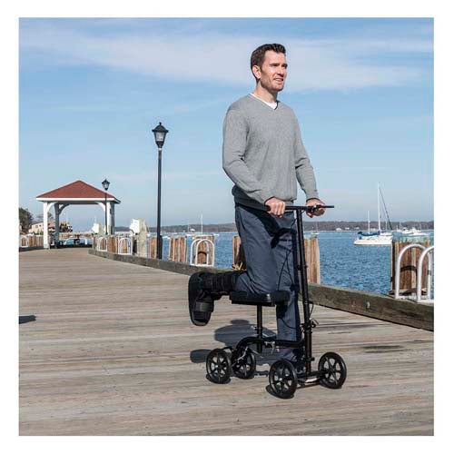 Economy Folding Knee Walker Retail Pack - BeHope