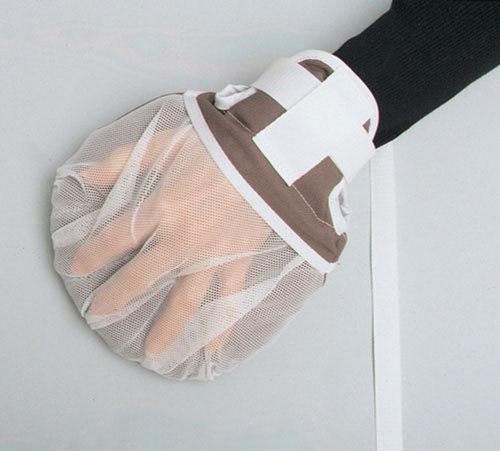Hand Mitt - Padded Universal W/finger Separator (pair) - BeHope