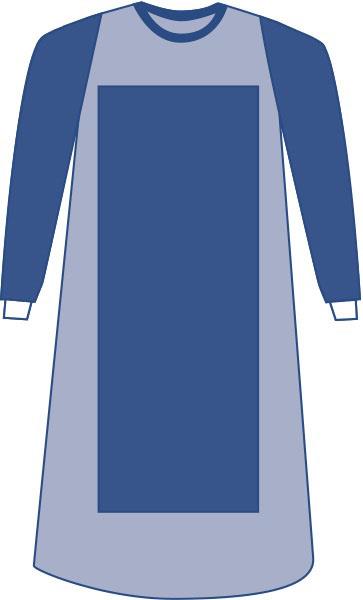 Sirus Nonsterile Poly-reinforced Gowns - BeHope
