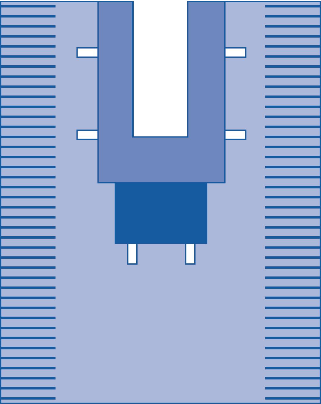 Medline Nonsterile Split Drapes