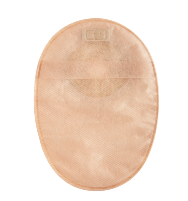 Esteem One-piece Stomahesive Skin Barrier Closed Pouch Opaque With Easy-view Window - Box Of 30