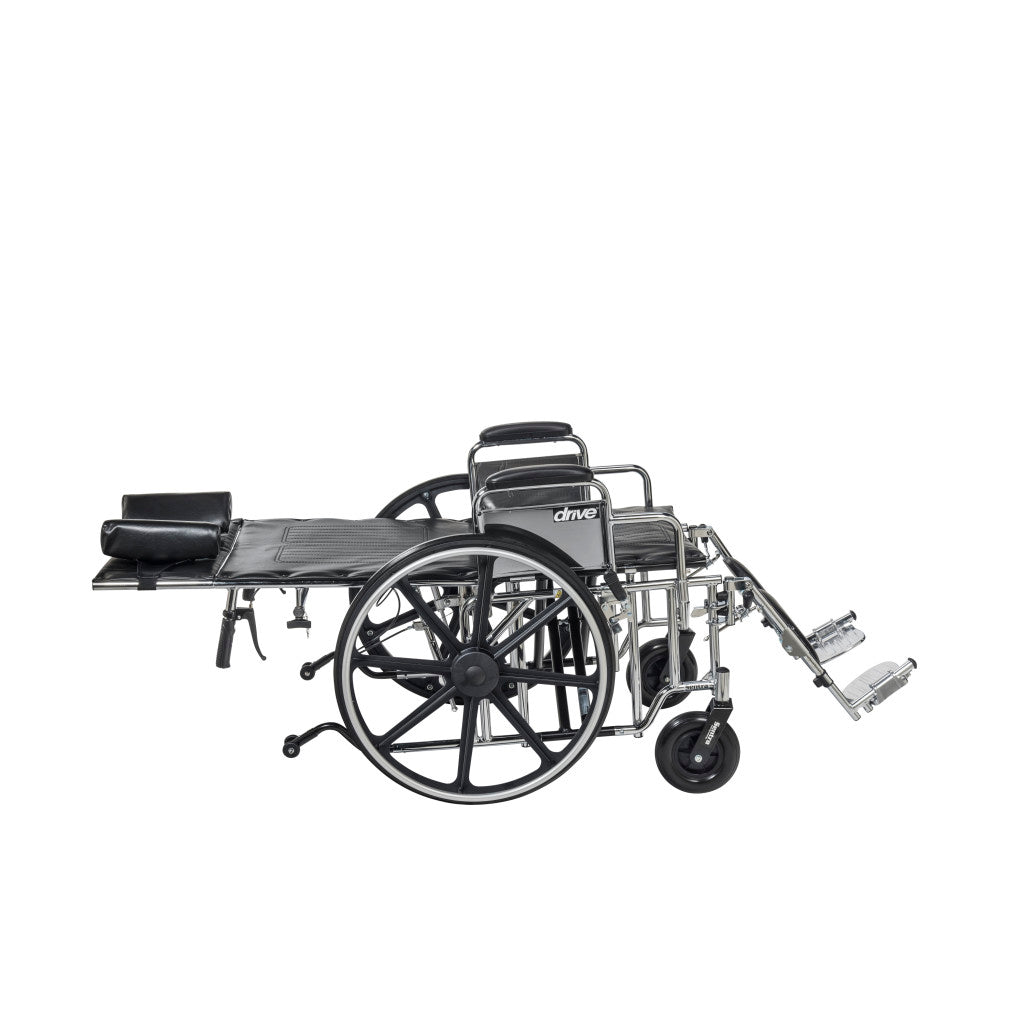 Deluxe Sentra Full Reclining Wheelchair -BeHope